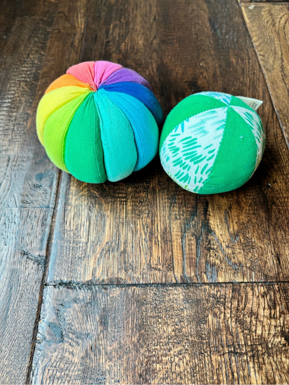 Lovevery cotton fabric ball bundle lot